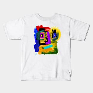 BIRDS ON THE HEAD Kids T-Shirt